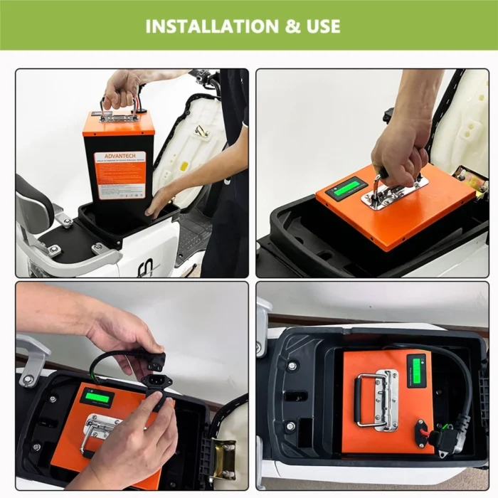 Batería Lifepo4 48V20AH - Instalación