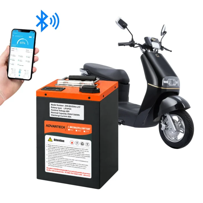 Batería Lifepo4 60V20AH - Para Moto Eléctrica